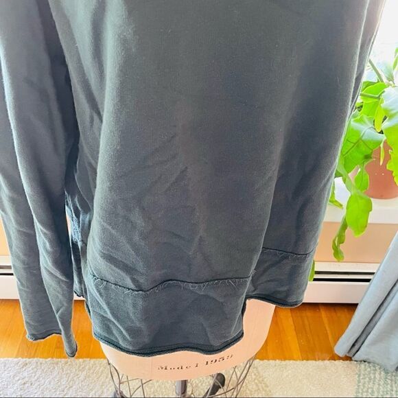 NATURAL by KNOWN SUPPLY | dark green crewneck sweatshirt M - Picture 3 of 8